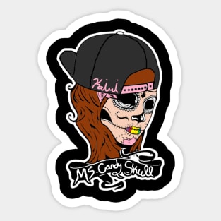 KAIRI CYANIDE ''MS CANDY SKULL'' Sticker